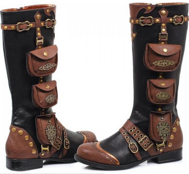 Steampunk Adventure Boots
