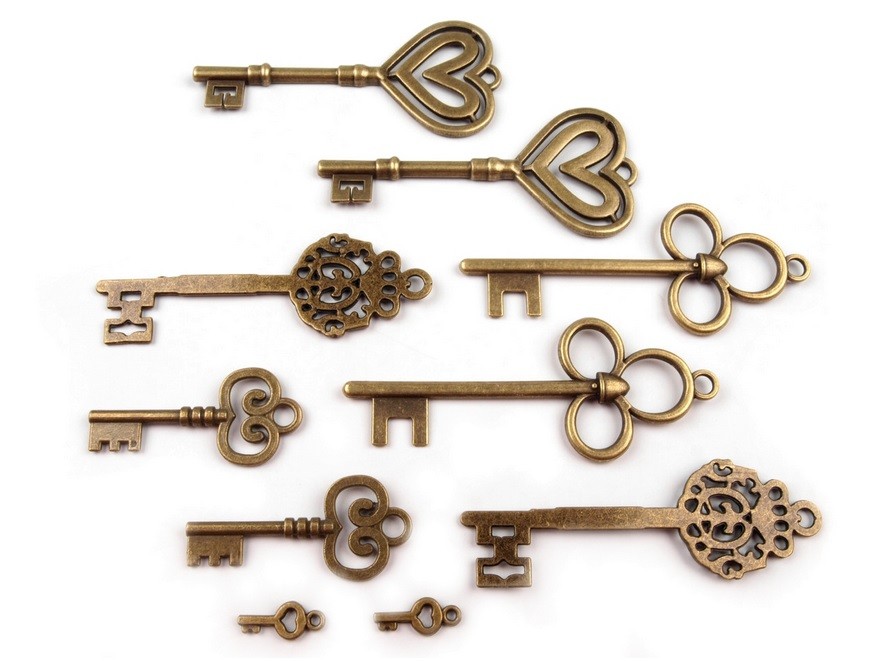 Steampunk Schlüssel-Set