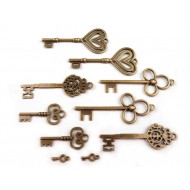Steampunk Schlüssel-Set